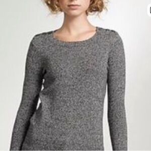 J CREW Women Alpaca Blend Wool Grey Knit Sweater | XS